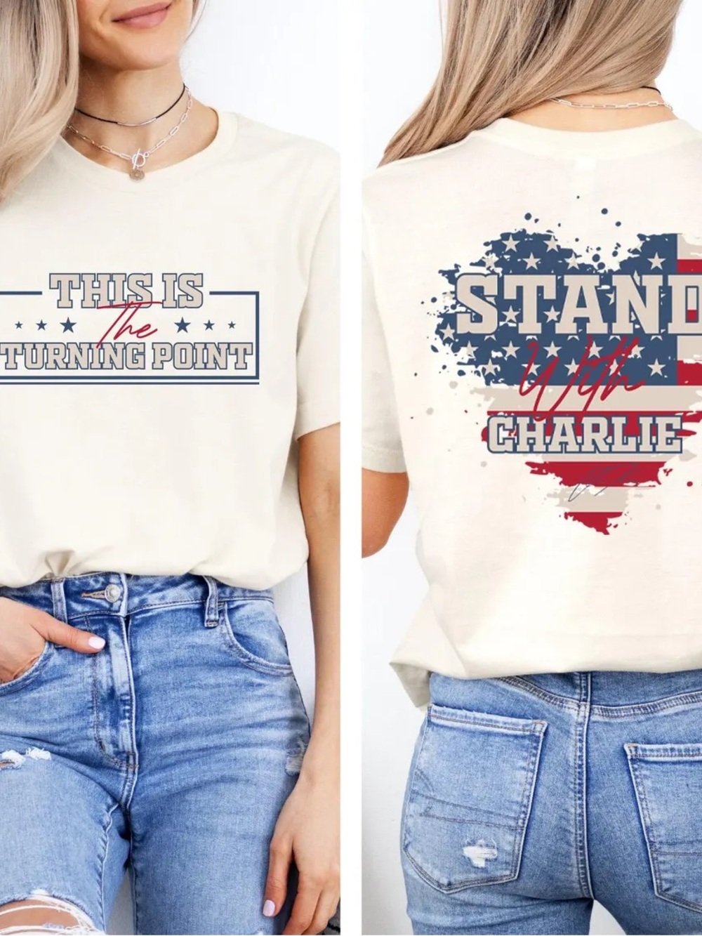 Stand With Charlie Shirt, Free Speech Support Tee, College Political Graphic Tee